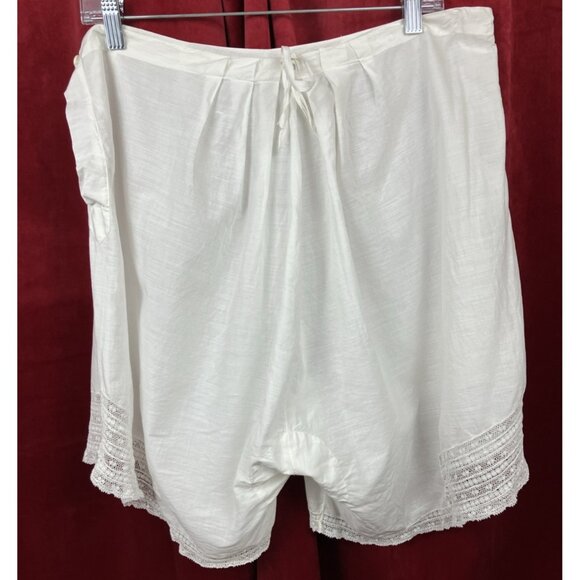 1x XL  Vintage 1910 20s  30s Summer Cotton  lounge shorts Flapper Edwardian - Picture 4 of 5